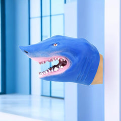 TPR Shark Puppet Glove Toy Game Props