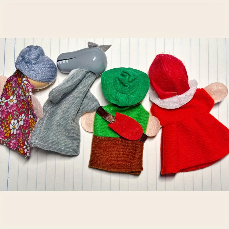 Fairy Tale Plush Finger Doll Early Education Toy Children's Finger Doll