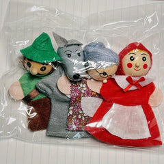 Fairy Tale Plush Finger Doll Early Education Toy Children's Finger Doll