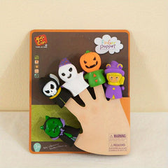 5pcs Pirate Style Finger Puppet Mini Plush Toys Educational Finger Toys