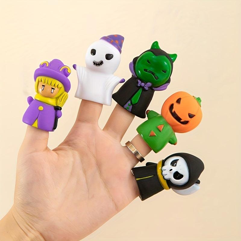 5pcs Pirate Style Finger Puppet Mini Plush Toys Educational Finger Toys