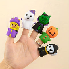 5pcs Pirate Style Finger Puppet Mini Plush Toys Educational Finger Toys