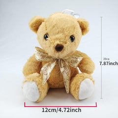 7 Inch Bear Doll Ribbon Teddy Bear Plush Toy
