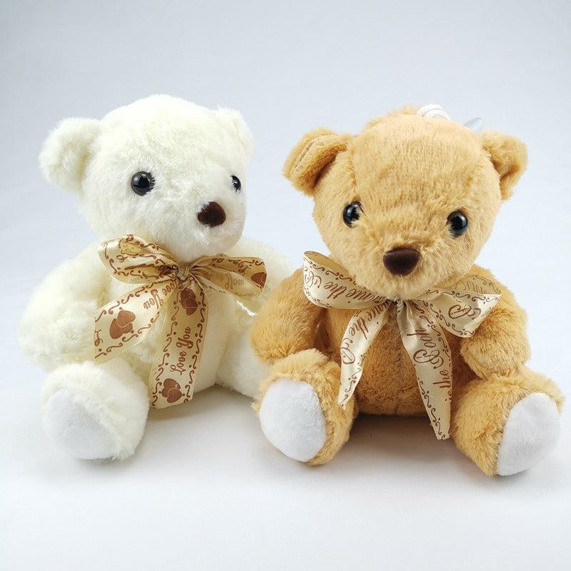 7 Inch Bear Doll Ribbon Teddy Bear Plush Toy