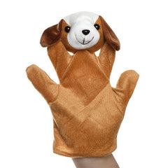 12pcs Zodiac Plush Hand Puppets Baby Mini Finger Toys