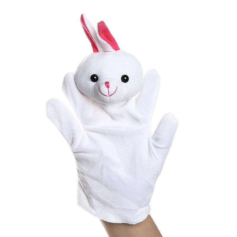 12pcs Zodiac Plush Hand Puppets Baby Mini Finger Toys