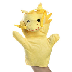 12pcs Zodiac Plush Hand Puppets Baby Mini Finger Toys