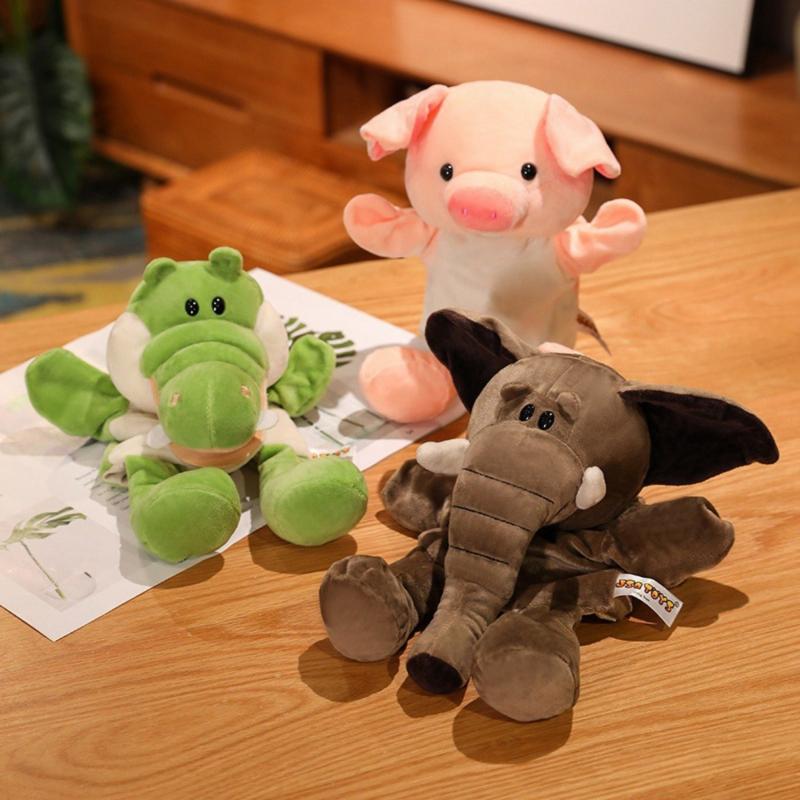 Animal Hand Puppet Plush Show Theater Toddler Plush Birthday Gift