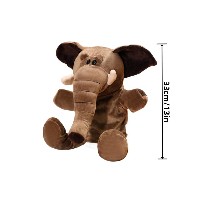 Animal Hand Puppet Plush Show Theater Toddler Plush Birthday Gift