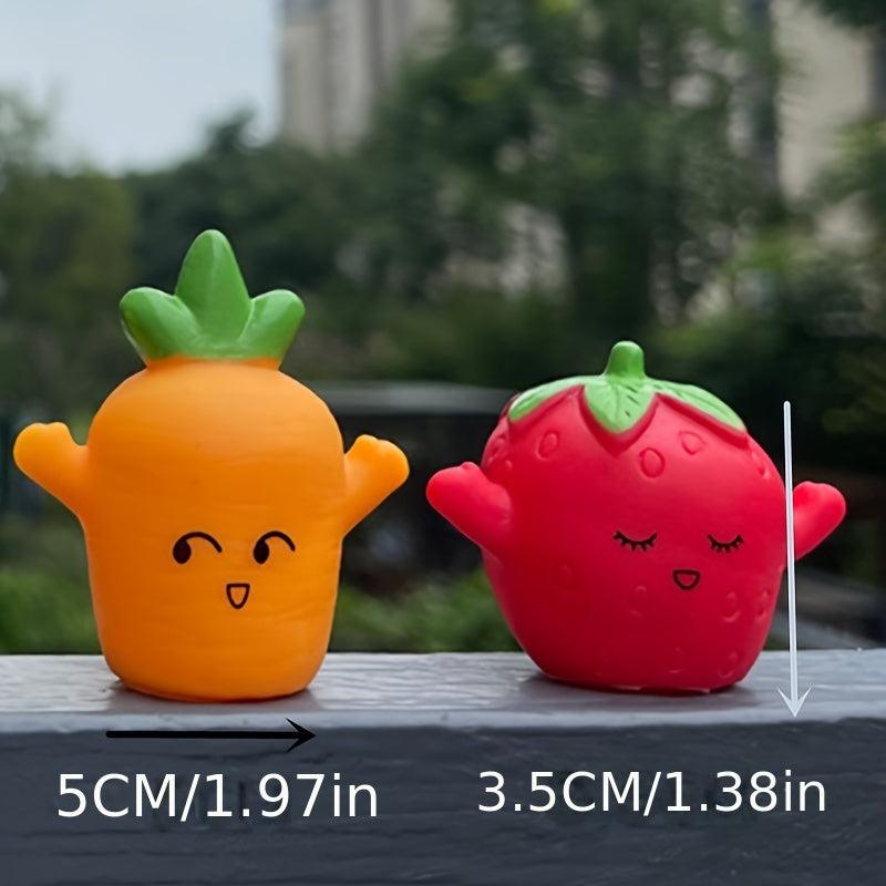 Puppet Toys Story Glue Fruit And Vegetable Ornaments Finger Toys Puzzl