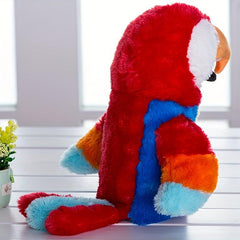 Bird Parrot Hand Puppet Soft Plush Toy for Pretend Playing Dolls