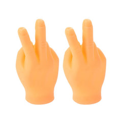 2pcs Mini Hands Puppets Funny Christmas Gift Fidget Toys
