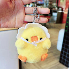 Chick Plush Bag Ornament School Bag Ornament Plush Pendant Doll
