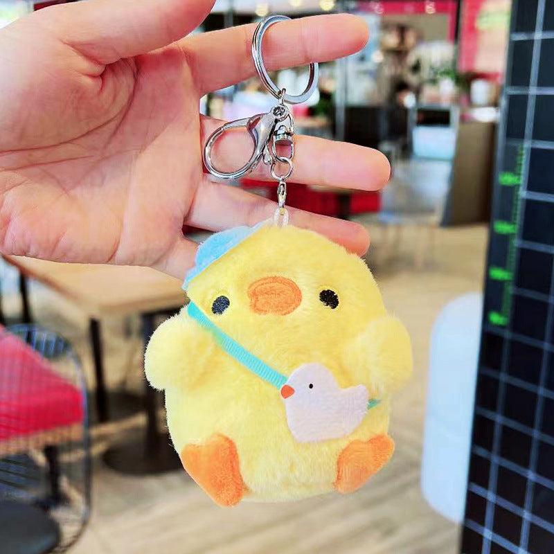 Chick Plush Bag Ornament School Bag Ornament Plush Pendant Doll