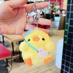 Chick Plush Bag Ornament School Bag Ornament Plush Pendant Doll