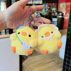 Chick Plush Bag Ornament School Bag Ornament Plush Pendant Doll