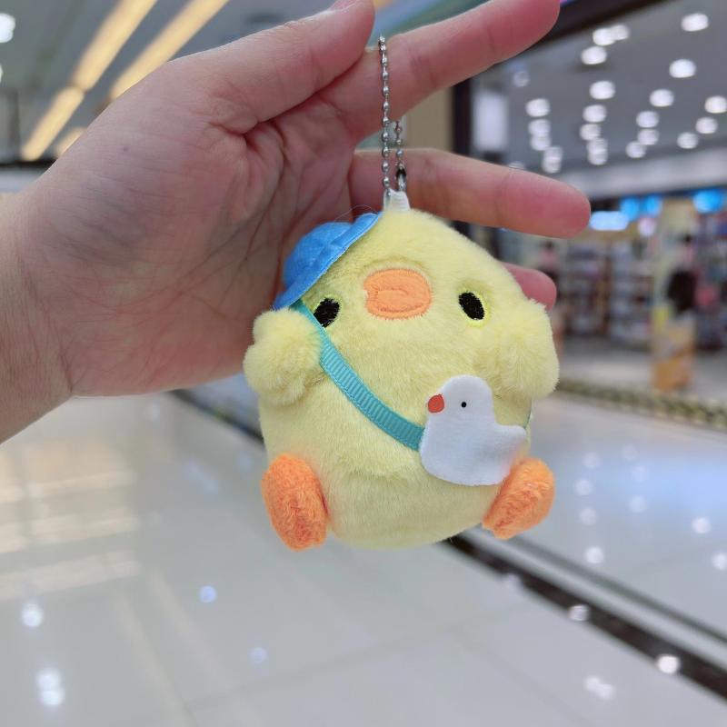 Chick Plush Bag Ornament School Bag Ornament Plush Pendant Doll
