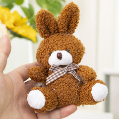 Small Rabbit Pendant Plush Toy Rabbit Cloth Doll Small Doll Bag Ornament