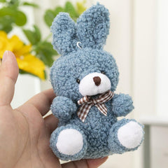Small Rabbit Pendant Plush Toy Rabbit Cloth Doll Small Doll Bag Ornament