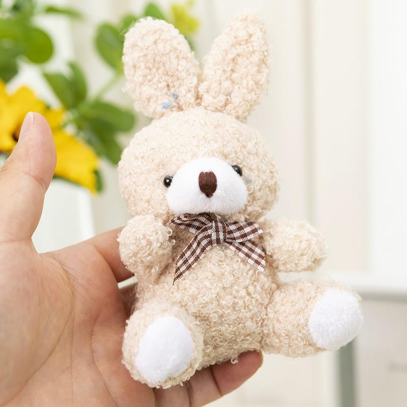 Small Rabbit Pendant Plush Toy Rabbit Cloth Doll Small Doll Bag Ornament