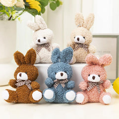 Small Rabbit Pendant Plush Toy Rabbit Cloth Doll Small Doll Bag Ornament