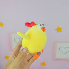 Little Yellow Chicken Plush Toy Keychain Bag Pendant
