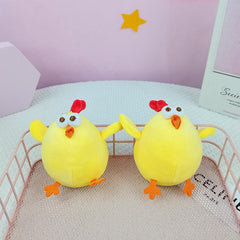 Little Yellow Chicken Plush Toy Keychain Bag Pendant