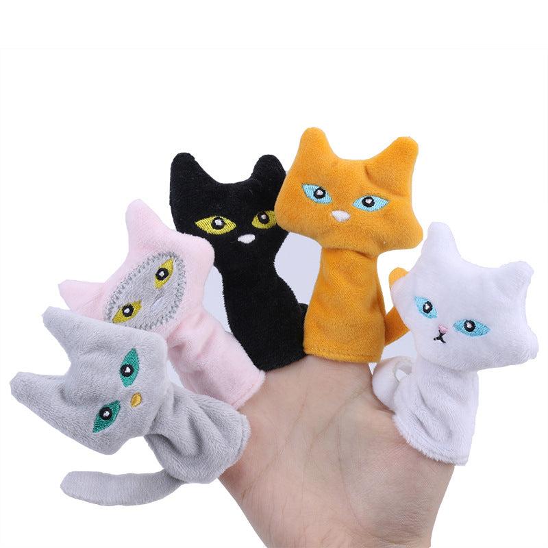 Animal Finger Doll Soothing Toy Plush Toy
