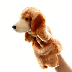 Puppy Plush Hand Puppet Dalmatians Parent Child Game Toy