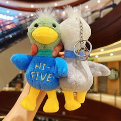 Mini Duck Doll Key Chain Plush Toy