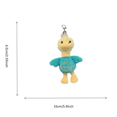 Mini Duck Doll Key Chain Plush Toy