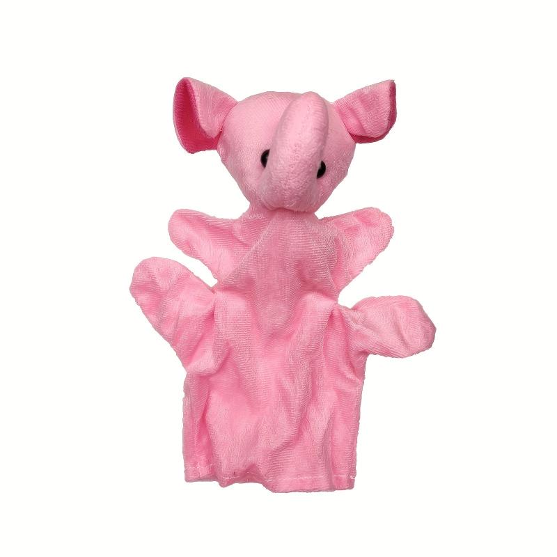 10 Pcs Pack Finger Puppets Kids Large Santa Christmas Animal Doll