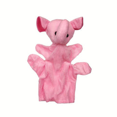10 Pcs Pack Finger Puppets Kids Large Santa Christmas Animal Doll
