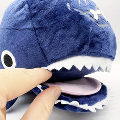 Cuddly 12in Whale Plushie Doll - Creative Christmas Gift for Anime Fans