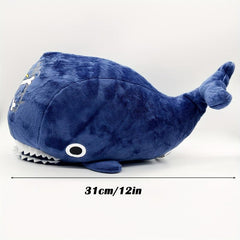 Cuddly 12in Whale Plushie Doll - Creative Christmas Gift for Anime Fans
