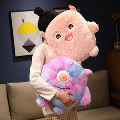 Small Monster Pillow Stuffed Toy Doll for Girls