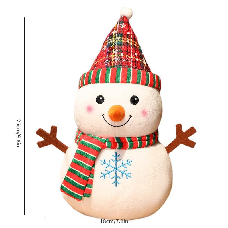 Santa Claus Plush Toy Snowman Pendant Christmas Gift