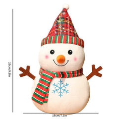 Santa Claus Plush Toy Snowman Pendant Christmas Gift