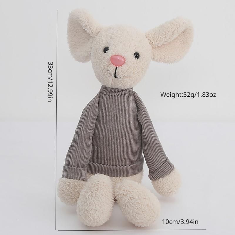 Animal Doll Warm Heart Plush Toy Wedding Doll Birthday Gift