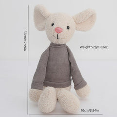 Animal Doll Warm Heart Plush Toy Wedding Doll Birthday Gift