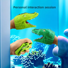 Soft Adhesive Crocodile Doll for Creative TPR Play