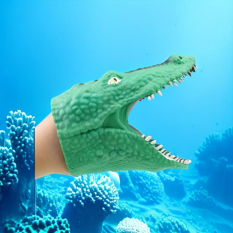 Soft Adhesive Crocodile Doll for Creative TPR Play