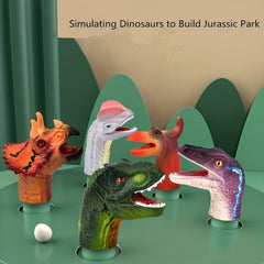 Dinosaur Finger Doll Toy for Small Animal Interaction
