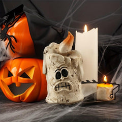 Halloween Ghost Mummy Figurine Spooky Home Decor Resin Ghost Shape