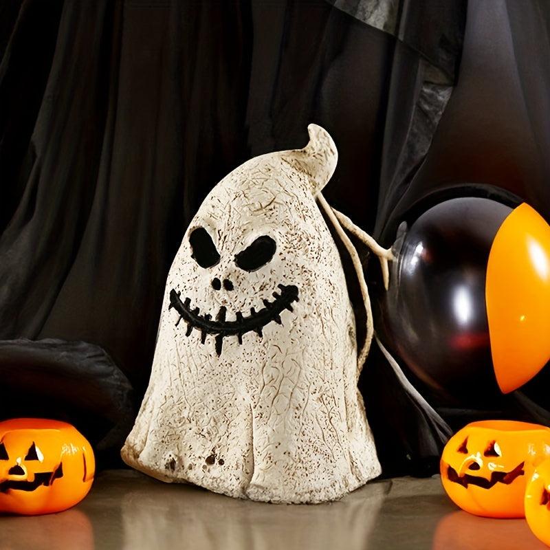 Halloween Ghost Mummy Figurine Spooky Home Decor Resin Ghost Shape