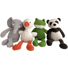 Forest Animal Plush Toys - Panda Frog Elephant Rabbit