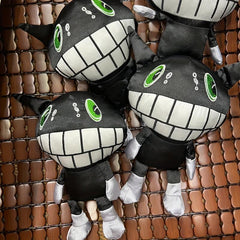Cartoon Fabric Doll Costume Backpack with Mobile Phone Back Clip