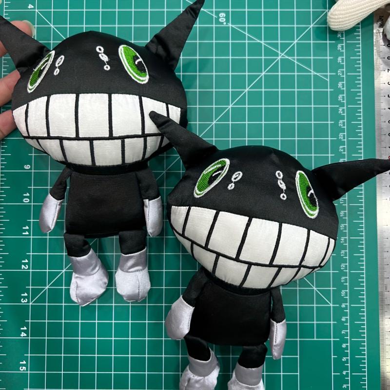 Cartoon Fabric Doll Costume Backpack with Mobile Phone Back Clip