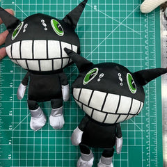 Cartoon Fabric Doll Costume Backpack with Mobile Phone Back Clip