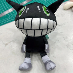 Cartoon Fabric Doll Costume Backpack with Mobile Phone Back Clip